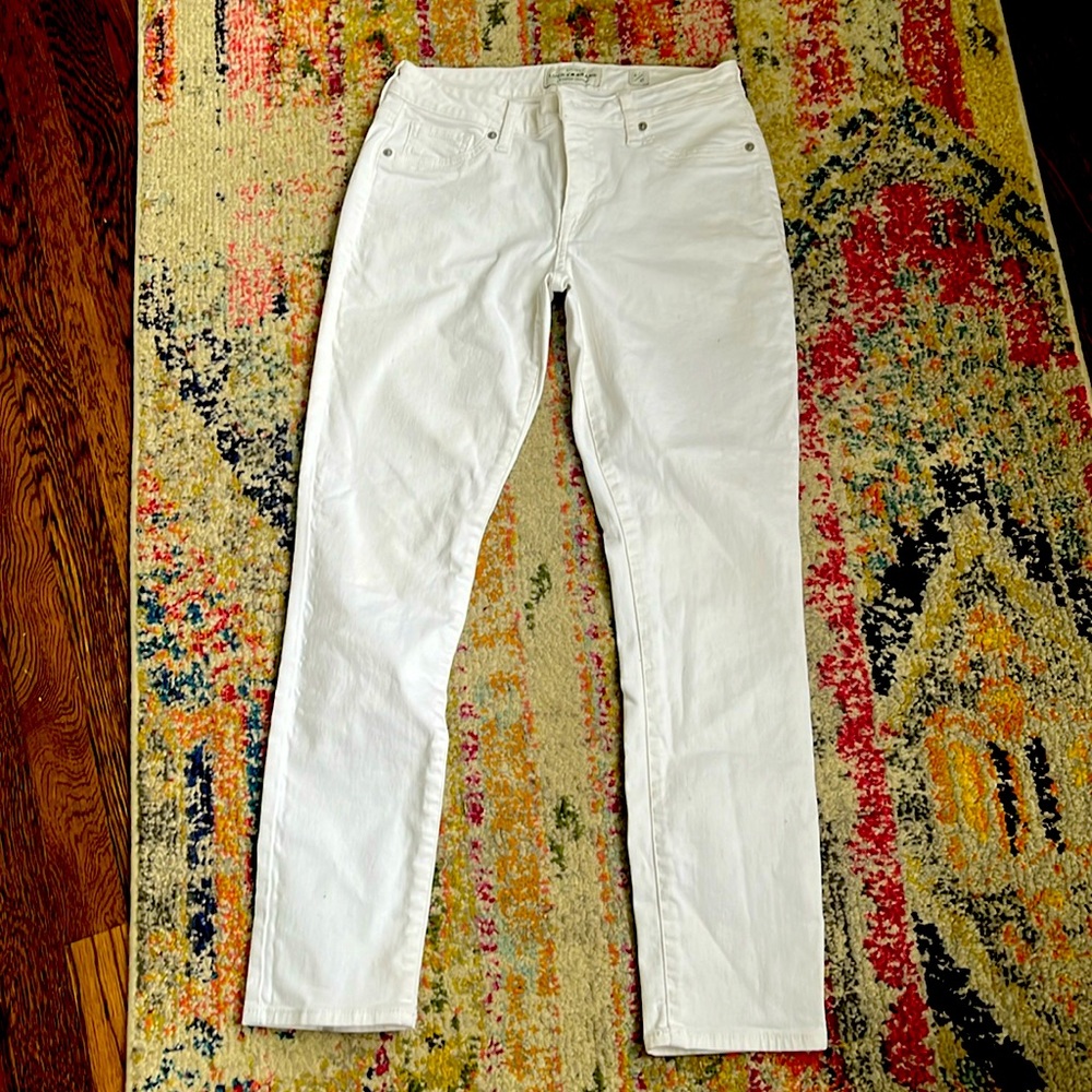 white jeans